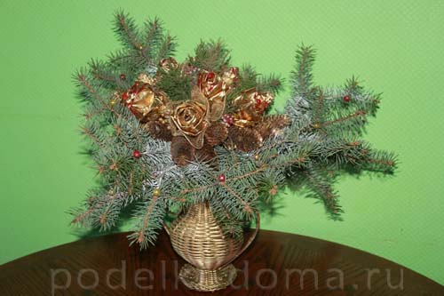 Домик и окошко — поделки из веточек Домик и окошко — поделки из веточек