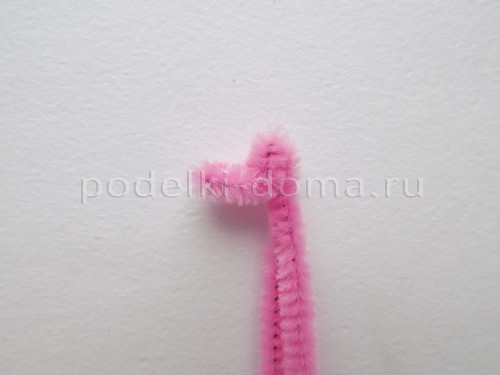 Плюшевый медвежонок из синельной проволоки Плюшевый медвежонок из синельной проволоки