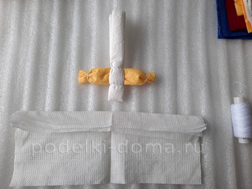 Куклы из бумажных салфеток Куклы из бумажных салфеток