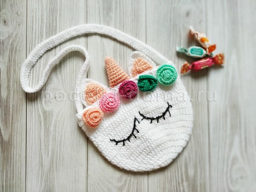 Детская поделка — лепим единорога