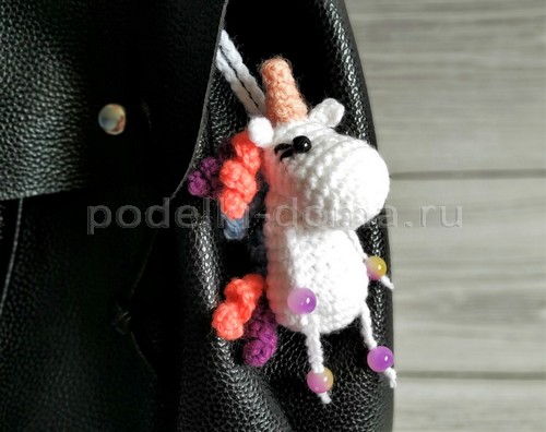 Детская поделка — лепим единорога