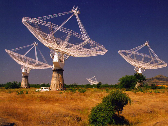 Ученые получили радиосигнал из другой галактики