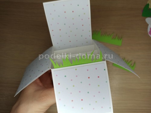 Объемная открытка на Пасху Объемная открытка на Пасху