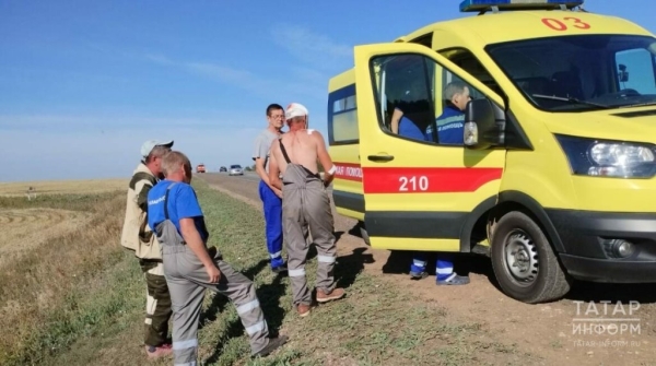 В Татарстане в ДТП попал микроавтобус с белорусами В Татарстане в ДТП попал микроавтобус с белорусами